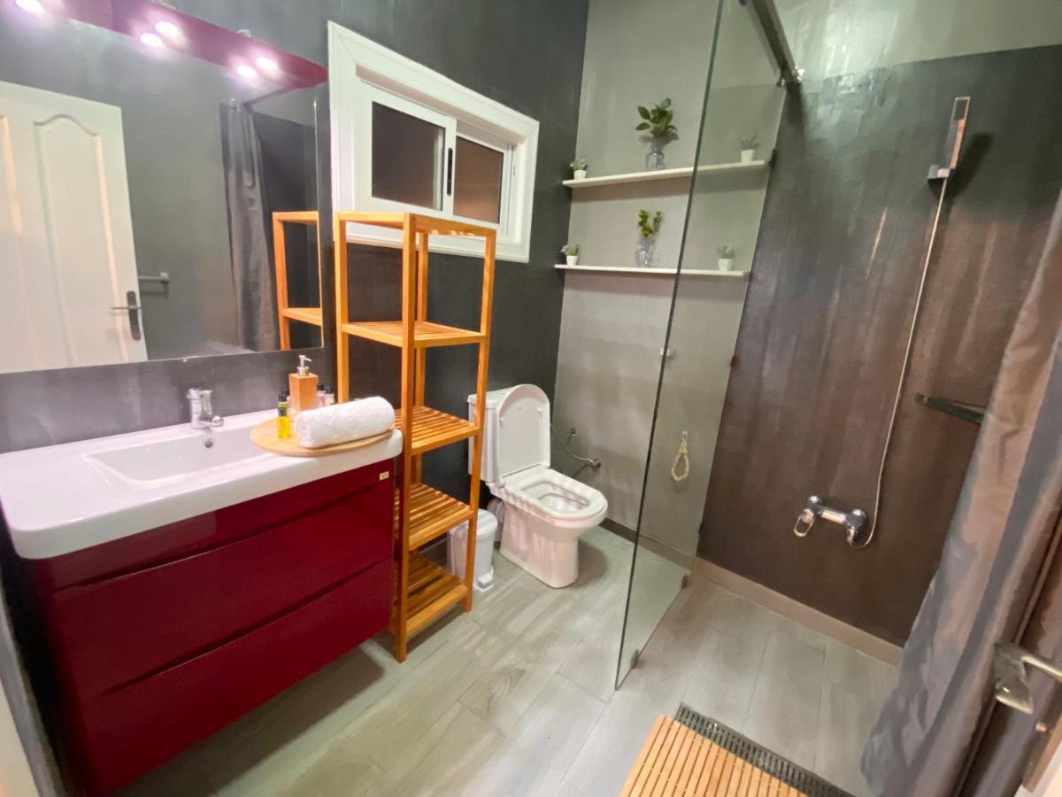 Appartement Avec Terasse Jaccuzi Barbecue Netflix Vue Sur Mer Totalement Gratuit Sans Supplement 胡塞马 外观 照片